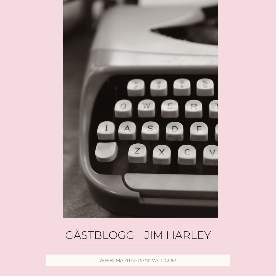 Jim Harley gästbloggar om att skriva en bok
