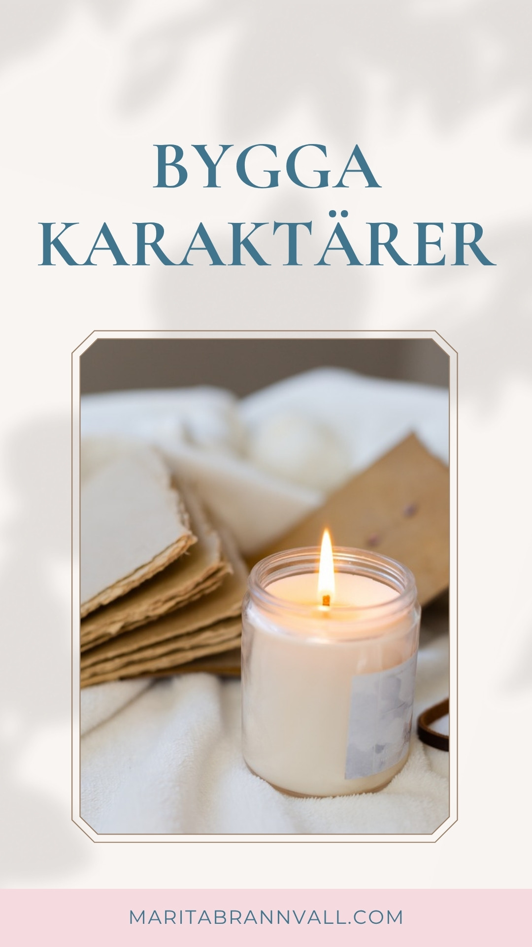Bygga karaktärer som läsaren älskar